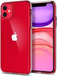 Противоударен Хибриден Калъф за iPhone 11, Spigen Ultra Hybrid Case, Прозрачен - 3