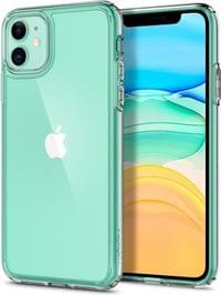 Противоударен Хибриден Калъф за iPhone 11, Spigen Ultra Hybrid Case, Прозрачен - 5