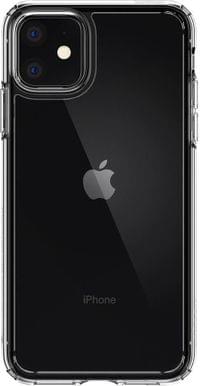 Противоударен Хибриден Калъф за iPhone 11, Spigen Ultra Hybrid Case, Прозрачен - 8