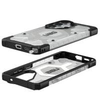 Magsafe Противоударен Калъф за Samsung S26 Ultra, UAG Pathfinder Clear Case Ice/Silver, Сив - 6