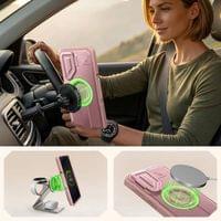 Противоударен Калъф 360 за Samsung S26 Ultra, Tech-Protect Kevlar Cam+ 2-Set Case, Розов - 4