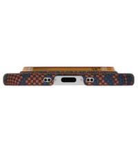 Magsafe Калъф за iPhone Air, Pitaka Edge Breath of Veins Case Burning Orange, Оранжев - 4 Magsafe Калъф за iPhone Air, Pitaka Edge Breath of Veins Case Burning Orange, Оранжев - 4