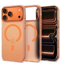 Magsafe Твърд Калъф за iPhone 18 Pro/ 17 Pro, Tech-Protect MagZero Case, Оранжев - 1