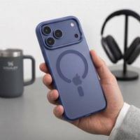 Magsafe Твърд Калъф за iPhone 18 Pro/ 17 Pro, Tech-Protect MagZero Case, Тъмно Син - 4 Magsafe Твърд Калъф за iPhone 18 Pro/ 17 Pro, Tech-Protect MagZero Case, Тъмно Син - 4