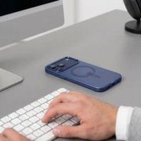 Magsafe Твърд Калъф за iPhone 18 Pro/ 17 Pro, Tech-Protect MagZero Case, Тъмно Син - 6 Magsafe Твърд Калъф за iPhone 18 Pro/ 17 Pro, Tech-Protect MagZero Case, Тъмно Син - 6