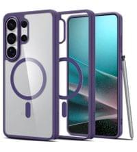 Magsafe Калъф за Samsung S26 Ultra, Spigen Ultra Hybrid Case, Лилав - 1