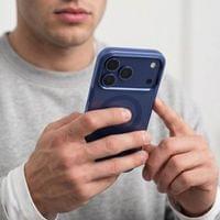 Magsafe Твърд Калъф за iPhone 18 Pro Max/ 17 Pro Max, Tech-Protect MagZero Case, Тъмно Син - 7 Magsafe Твърд Калъф за iPhone 18 Pro Max/ 17 Pro Max, Tech-Protect MagZero Case, Тъмно Син - 7