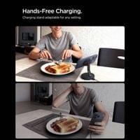 MagSafe Зарядно, Spigen EF151MS Essential Mag Fit Charger 15W, Черен - 3