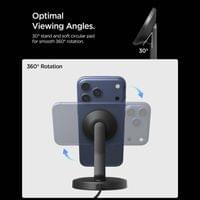 MagSafe Зарядно, Spigen EF151MS Essential Mag Fit Charger 15W, Черен - 5