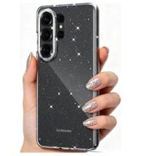 Блестящ Калъф за Samsung S26 Ultra, Tech-Protect FlexAir Glitter Case, Прозрачен - 3