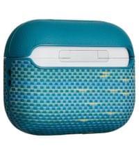 Magsafe Калъф за Apple AirPods Pro 3, Pitaka Aramid Fiber Magnetic Case Lucid Blue, Син - 2 Magsafe Калъф за Apple AirPods Pro 3, Pitaka Aramid Fiber Magnetic Case Lucid Blue, Син - 2