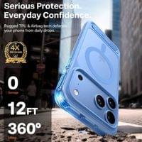 Magsafe Калъф за iPhone 18 Pro Max/ 17 Pro Max, Torras Ostand L1 Guardian Mag Case, Син - 5 Magsafe Калъф за iPhone 18 Pro Max/ 17 Pro Max, Torras Ostand L1 Guardian Mag Case, Син - 5
