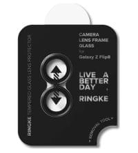 Протектор за Камера за Samsung Flip 8, Ringke Cam Lens Frame Glass 2бр., Черен - 3