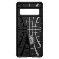 Противоударен Силиконов Калъф за Google Pixel 6 Pro, Spigen Rugged Armor Case, Черен - 5 Противоударен Силиконов Калъф за Google Pixel 6 Pro, Spigen Rugged Armor Case, Черен - 5