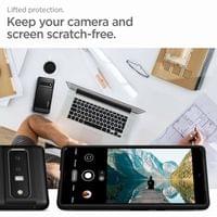 Противоударен Силиконов Калъф за Google Pixel 6 Pro, Spigen Rugged Armor Case, Черен - 7 Противоударен Силиконов Калъф за Google Pixel 6 Pro, Spigen Rugged Armor Case, Черен - 7