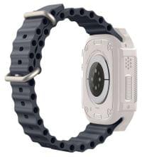 Противоударен Калъф за Apple Watch Ultra 1/ 2/ 3/ 4, Spigen Rugged Armor Case, Бежов - 15 Противоударен Калъф за Apple Watch Ultra 1/ 2/ 3/ 4, Spigen Rugged Armor Case, Бежов - 15