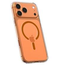 Magsafe Калъф за iPhone 17 Pro, Spigen Ultra Hybrid Magfit Case, Оранжев - 4 Magsafe Калъф за iPhone 17 Pro, Spigen Ultra Hybrid Magfit Case, Оранжев - 4