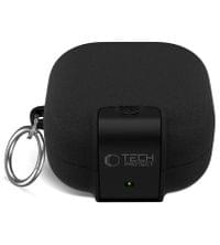 Силиконов Калъф за Samsung Galaxy Buds 4 Pro/ 4, Tech-Protect Slim Hook Case, Черен - 2