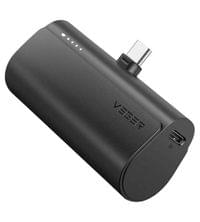 Външна батерия, Veger PlugOn USB-C 5000mAh 20W, Черен - 2