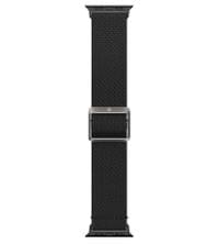 Текстилна Каишка за Apple Watch Ultra/ 12/ 11/ 10/ 9/ 8/ SE, Spigen Fit Lite Band, Черен - 4
