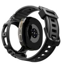 Калъф за Samsung Watch 8/ 9 40mm, Spigen Rugged Armor Pro Case, Черен - 2 Калъф за Samsung Watch 8/ 9 40mm, Spigen Rugged Armor Pro Case, Черен - 2
