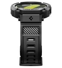 Калъф за Samsung Watch 8/ 9 40mm, Spigen Rugged Armor Pro Case, Черен - 8 Калъф за Samsung Watch 8/ 9 40mm, Spigen Rugged Armor Pro Case, Черен - 8