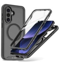 Magsafe Калъф за Samsung A57, Tech-Protect Defense 360 Case, Черен - 1