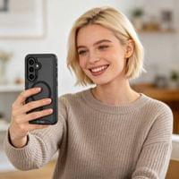 Magsafe Калъф за Samsung A57, Tech-Protect Defense 360 Case, Черен - 5