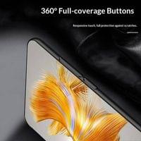 Кожен Калъф за OnePlus 15, Leather Coated Case, Черен - 4