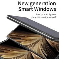Активен Калъф за Honor Magic V5, Smart Book Case, Черен - 4