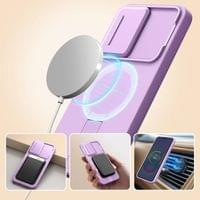 Magsafe Калъф с Капак за Камера и Стойка за Samsung A57, Tech-Protect Kevlar Aura Case, Лилав - 3 Magsafe Калъф с Капак за Камера и Стойка за Samsung A57, Tech-Protect Kevlar Aura Case, Лилав - 3