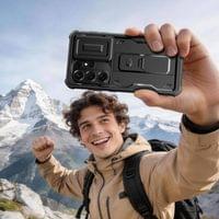 Противоударен Калъф 360 за Samsung S26 Ultra, Tech-Protect Kevlar Cam+ 2-Set Case, Черен - 6