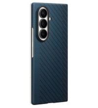 Оригинален Калъф за Samsung Z Fold 8 Ultra, Carbon Magnet Case EF-KF976SNEGWW, Син - 2