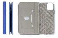 Луксозен Калъф за iPhone 15, Sensitive Book Case, Син - 3