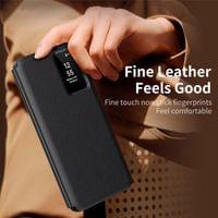 Активен Калъф за Samsung S23 Ultra, Smart Wallet Book Case, Черен - 3 Активен Калъф за Samsung S23 Ultra, Smart Wallet Book Case, Черен - 3