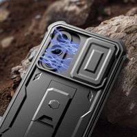 Калъф 360 за Samsung A37, Tech-Protect Kevlar Cam+ 2-Set Case, Черен - 2