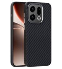 Magsafe калъф за Oppo Find X9, GKK Carbon Desigh Case, Черен - 1