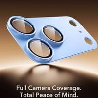 Протектор за Камерата на iPhone 18 Pro Max, ESR Armorite Pro Cam Glass, Син - 2 Протектор за Камерата на iPhone 18 Pro Max, ESR Armorite Pro Cam Glass, Син - 2