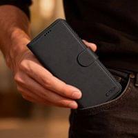 Кожен Калъф с Джобове за Samsung S26 Plus, Tech-Protect Wallet Book Case, Черен - 4