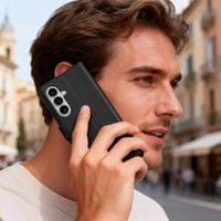 Кожен Калъф с Джобове за Samsung S26 Plus, Tech-Protect Wallet Book Case, Черен - 7