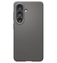 Противоударен Калъф за Samsung S26 Plus, Spigen Liquid Air Marble Gray Case, Сив - 2