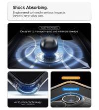 Противоударен Калъф за Samsung S26 Plus, Spigen Liquid Air Marble Gray Case, Сив - 6