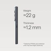 Magsafe Калъф за Samsung Z Fold 8 Ultra, Pitaka Edge Case Moonrise, Син - 4