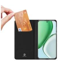 Кожен Калъф за Honor Magic 8 Lite, Dux Ducis Skin Pro Book Case, Черен - 2