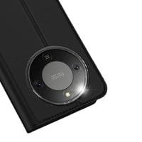 Кожен Калъф за Honor Magic 8 Lite, Dux Ducis Skin Pro Book Case, Черен - 2