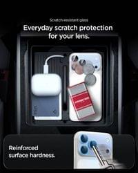 Протектор за Камерата на iPhone 18 Pro, Spigen EZ Fit Optik Pro XL Glas.tR, Син - 8 Протектор за Камерата на iPhone 18 Pro, Spigen EZ Fit Optik Pro XL Glas.tR, Син - 8