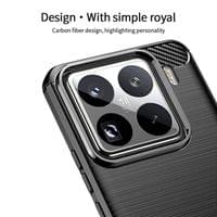 Противоударен Калъф за Xiaomi 15T Pro, Premium Carbon Case, Черен - 3