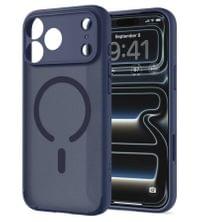 Magsafe Калъф за iPhone 18 Pro Max/ 17 Pro Max, Spigen Ultra Hybrid Frost Mag Fit Case, Тъмно Син - 5 Magsafe Калъф за iPhone 18 Pro Max/ 17 Pro Max, Spigen Ultra Hybrid Frost Mag Fit Case, Тъмно Син - 5