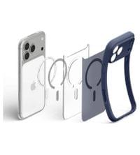 Magsafe Калъф за iPhone 18 Pro Max/ 17 Pro Max, Spigen Ultra Hybrid Frost Mag Fit Case, Тъмно Син - 8 Magsafe Калъф за iPhone 18 Pro Max/ 17 Pro Max, Spigen Ultra Hybrid Frost Mag Fit Case, Тъмно Син - 8