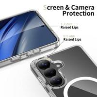 Magsafe Калъф за Samsung S26 Plus, Tech-Protect Hybrid FlexAir Clear Case, Прозрачен - 4